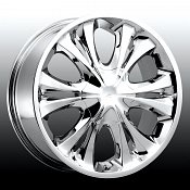 Platinum 78 / 79 X&apos;Cess Chrome Custom Rims Wheels