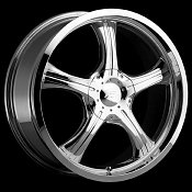 Platinum 82C 82 / 83C 83 Attitude Chrome Custom Rims Wheels