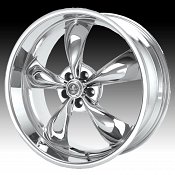 Carroll Shelby Torq Thrust® SB605MS Chrome Custom Rims Wheels