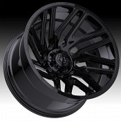TIS Wheels 554B Gloss Black Custom Truck Wheels