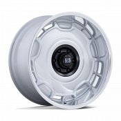 US Mags Arlington UC146 Matte Silver Custom Wheels