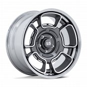 US Mags Flagstaff UC147 Machined Anthracite Custom Wheels