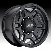Ultra 178SB Mongoose Satin Black Custom Wheels Rims