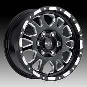Ultra X100 Xtreme Gloss Black with Milled Accents Custom Wheels