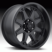 Ultra 198 Bolt Semi Gloss Black Custom Rims Wheels