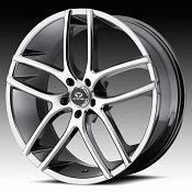 Lorenzo WL035 WL35 Chrome PVD Custom Rims Wheels