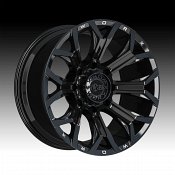 Worx Offroad 821B Gloss Black Custom Truck Wheels