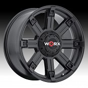 Worx Alloy 806 Triton Satin Black Custom Wheels Rims