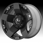 XD Series XD775 Rockstar Matte Black Custom Wheels Rims