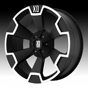 XD Series XD803 Thump Matte Black Machined Custom Wheels Rim