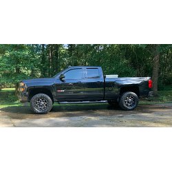 Fuel Lethal D567 Matte Black w/ Milled Accents Custom Truck Whee 2