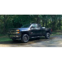 Fuel Lethal D567 Matte Black w/ Milled Accents Custom Truck Whee 3