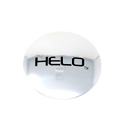 878L90C / Helo Chrome Logo for 5/6 Lug Cap (2pk) 2