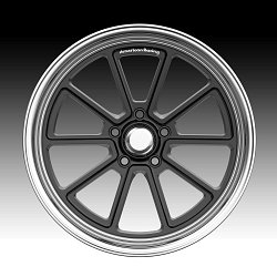 American Racing VN510 Draft Gloss Black Custom Wheels Rims 2