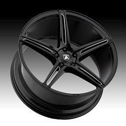 Asanti Black Label ABL-22 Gloss Black Custom Wheels Rims 3