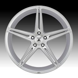 Asanti Black Label ABL-22 Brushed Silver Custom Wheels Rims 2