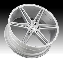 Asanti Black Label ABL-25 Brushed Silver Custom Wheels Rims 3
