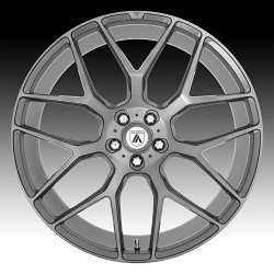 Asanti Black Label ABL27 Dynasty Brushed Titanium Custom Wheels Rims 3