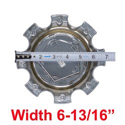 CAP-544C-8-TIS / TIS Chrome Bolt-On Center Cap 3