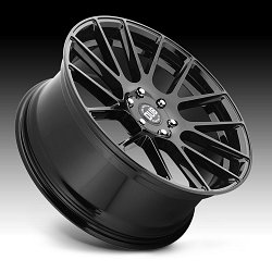 Dub Luxe S205 Gloss Black Custom Wheels Rims 2