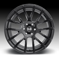 Dub Luxe S205 Gloss Black Custom Wheels Rims 3