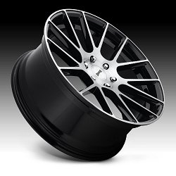 Dub Luxe S206 Brushed Black Custom Wheels Rims 2