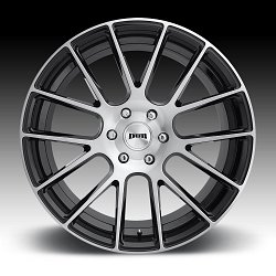 Dub Luxe S206 Brushed Black Custom Wheels Rims 3