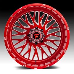 Fittipaldi Offroad Forged FTF07 Red Tint Custom Wheels Rims 2
