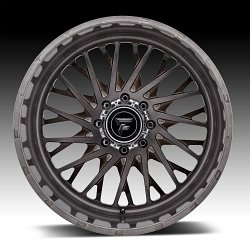 Fittipaldi Offroad Forged FTF08 Brushed Black Tint Custom Wheels Rims 2