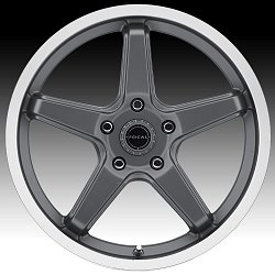 Focal 429GN High V Slate Grey Custom Wheels Rims 2