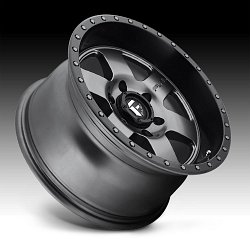 Fuel Podium D619 Anthracite Black Custom Wheels Rims 2