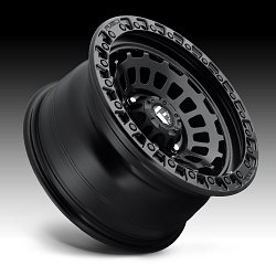 Fuel Zephyr D633 Matte Black Custom Wheels Rims 2