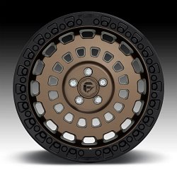 Fuel Zephyr Car D634 Bronze Custom Wheels Rims 3
