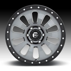 Fuel Tactic D648 Anthracite Custom Wheels Rims 3