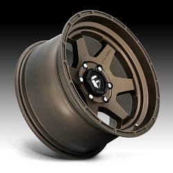Fuel Shok D666 Matte Bronze Custom Wheels Rims 2