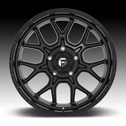 Fuel Tech D670 Matte Black Custom Wheels Rims 3