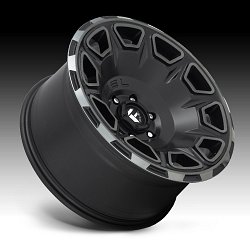 Fuel Vengence D686 Matte Black Machined DT Custom Wheels Rims 2
