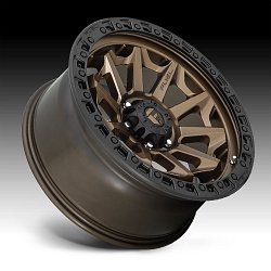 Fuel Covert D696 Bronze Custom Wheels Rims 3
