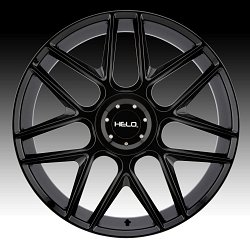 Helo HE912 Gloss Black Custom Wheels Rims 2