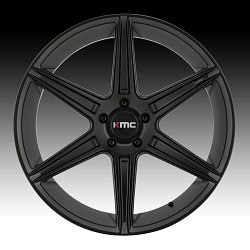 KMC KM711 Prism Satin Black Custom Wheels Rims 2
