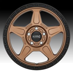 KMC KM721 Alpine Bronze Custom Wheels Rims 3