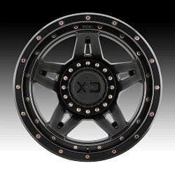 XD Series XD138 Brute Satin Black Custom Wheels Rims 2