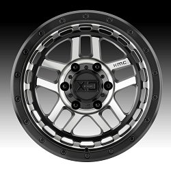 XD Series XD140 Recon Satin Black Machined Custom Wheels Rims 2