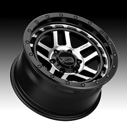 XD Series XD140 Recon Satin Black Machined Custom Wheels Rims 3