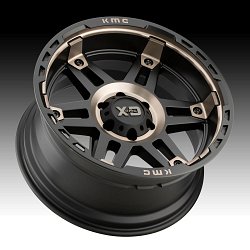 XD Series XD840 Spy II Machined Black Dark Tint Custom Wheels Rims 3