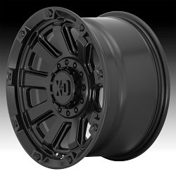 XD Series XD852 Gauntlet Satin Black Custom Wheels Rims 2