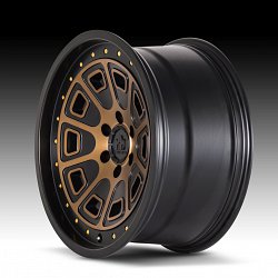 Mayhem Flatiron Flow Form 8301 Matte Black Bronze Tint Custom Wheels Rims 2