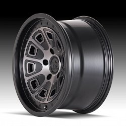 Mayhem Flatiron Flow Form 8301 Matte Black Dark Tint Custom Wheels Rims 2