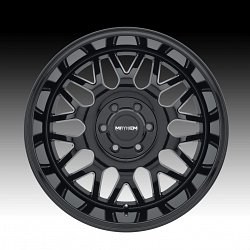 Mayhem Tripwire 8110 Gloss Black Milled Custom Wheels Rims 2