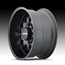 Mayhem Tripwire 8110 Matte Black Custom Wheels Rims 2